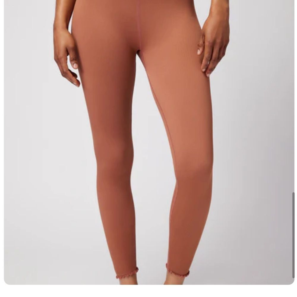 NWOT Set! spiritual gangster amor top and love sculpt legging in rust size XS/S - Picture 2 of 6